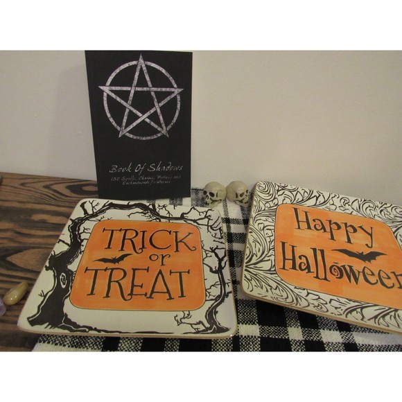 Spectrum Designz 2pc. Halloween Plate Set - Picture 3 of 5